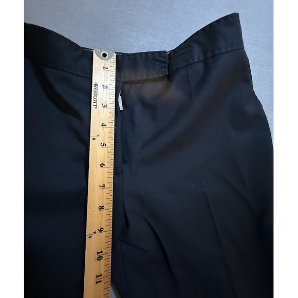 Stella‎ McCartney Pants Womens 40 Black Chino Wide Leg Ladies 30x30. - Picture 10 of 13
